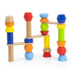 Kaladėlių rinkinys geometrinių formų Viga 52 d. kaina ir informacija | Žaislai kūdikiams | pigu.lt
