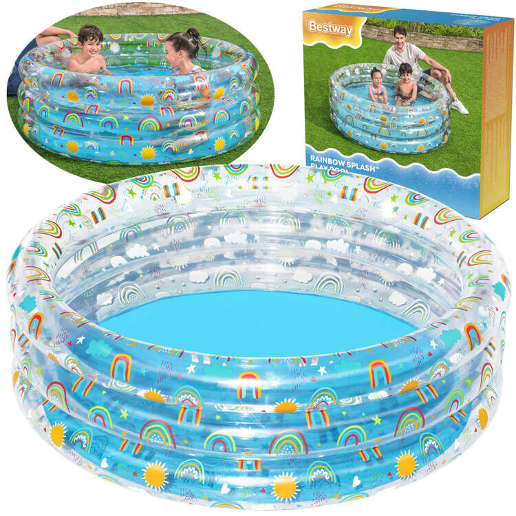 Pripučiamas vaikiškas baseinas Bestway, 150x53cm цена и информация | Baseinai | pigu.lt