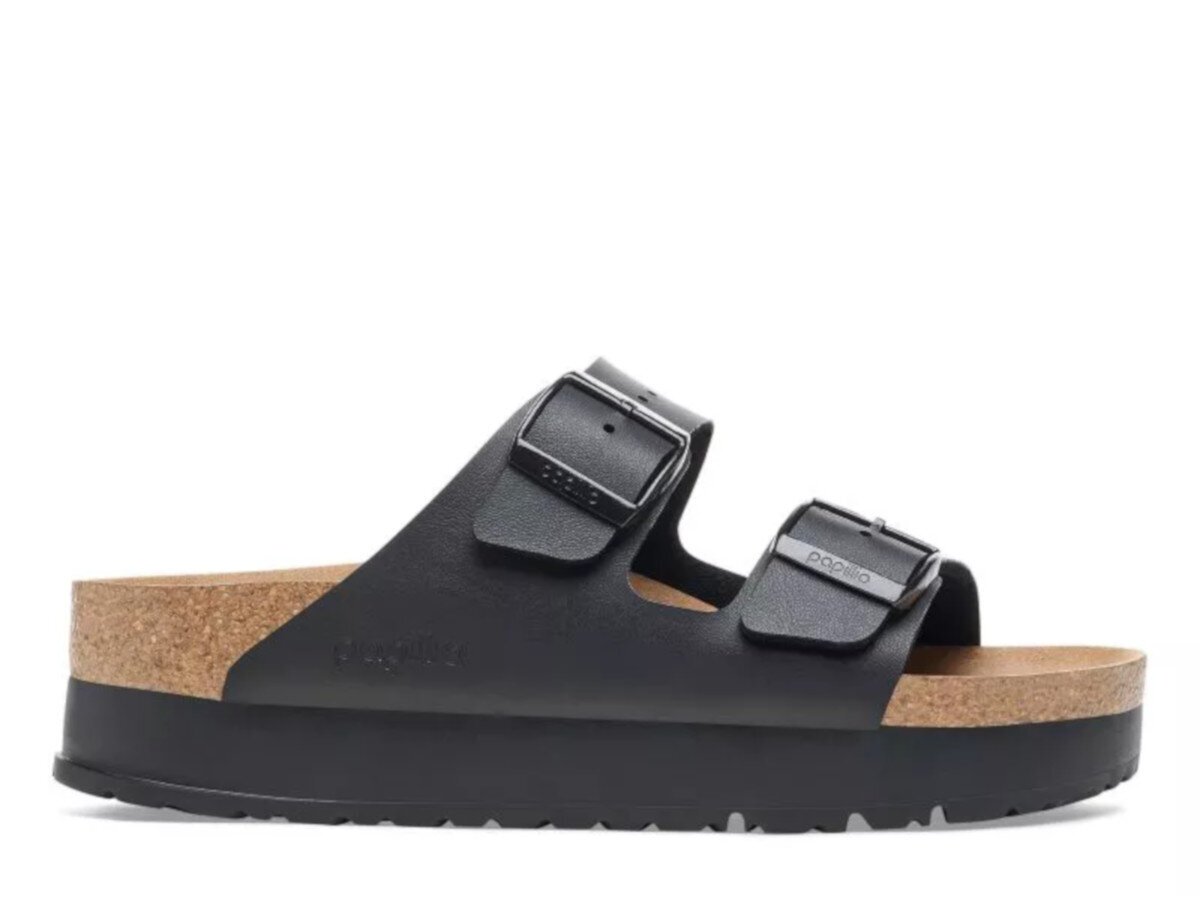 Lauko šlepetės moterims Birkenstock 1027395, juodos kaina ir informacija | Šlepetės moterims | pigu.lt