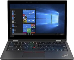 Lenovo ThinkPad L390 13.3", Intel Core i3-8145U, 8GB, 128GB SSD, be OS, Pilkas цена и информация | Ноутбуки | pigu.lt