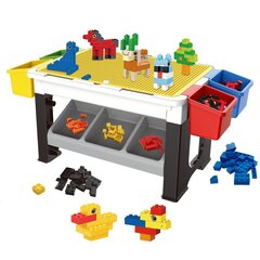 Žaidimų stalas su statybiniu komplektu kaina ir informacija | Konstruktoriai ir kaladėlės | pigu.lt
