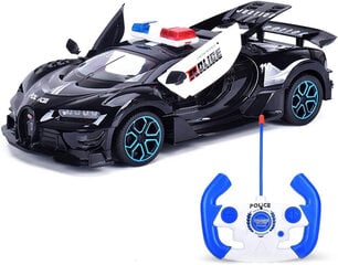 Policijos automobilis su nuotolinio valdymo pulteliu kaina ir informacija | Žaislai berniukams | pigu.lt