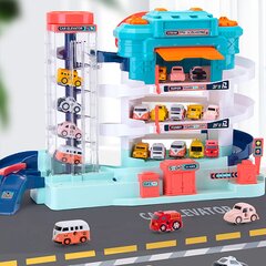 Žaislų stovėjimo aikštelė su automobiliais kaina ir informacija | Žaislai berniukams | pigu.lt