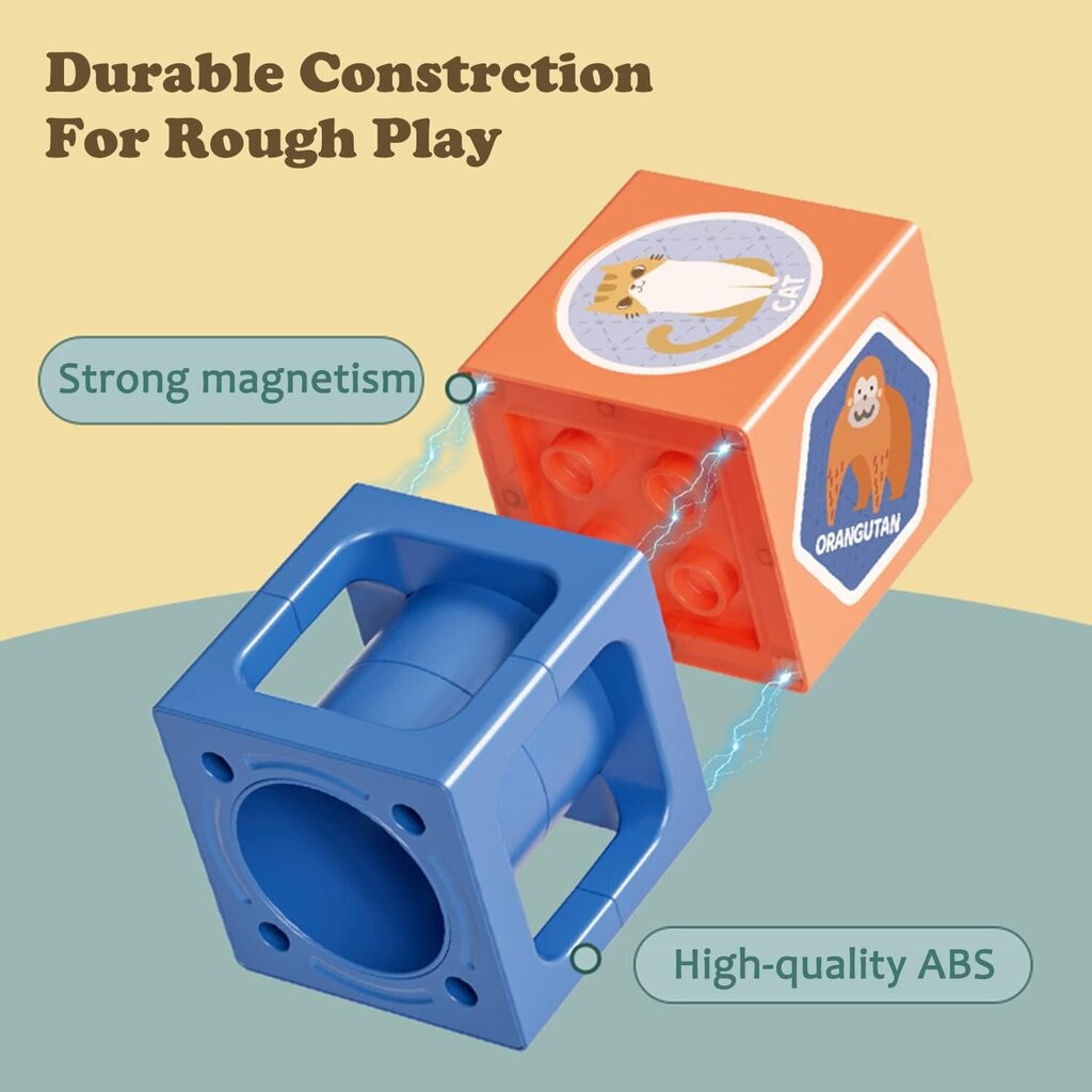 Magnetiniai blokeliai Dige Magic Blocks цена и информация | Konstruktoriai ir kaladėlės | pigu.lt