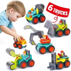 Statybinių transporto priemonių rinkinys Huile kaina ir informacija | Žaislai berniukams | pigu.lt