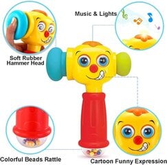 Žaislas kūdikiams Huile Muzikinis plaktukas kaina ir informacija | Žaislai kūdikiams | pigu.lt