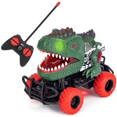 Dinozauro formos automobilis su nuotolinio valdymo pulteliu kaina ir informacija | Žaislai berniukams | pigu.lt