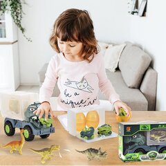 Игрушечный грузовик с динозаврами Dino Cars цена и информация | Игрушки для мальчиков | pigu.lt