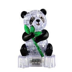3D galvosūkis Panda Crystal Blocks kaina ir informacija | Lavinamieji žaislai | pigu.lt