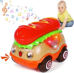 Muzikinis automobilis Hot Dog kaina ir informacija | Žaislai kūdikiams | pigu.lt