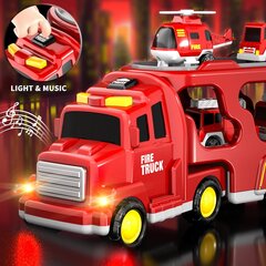 Набор игрушечных машинок Fire Truck цена и информация | Игрушки для мальчиков | pigu.lt