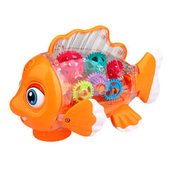 Музыкальная игрушка для малышей Fish цена и информация | Игрушки для малышей | pigu.lt