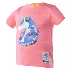 Marškinėliai mergaitėms Bejo 92800407210, rožiniai kaina ir informacija | Marškinėliai mergaitėms | pigu.lt