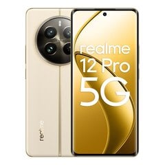 Realme 12 Pro 5G 12GB|256GB Beige kaina ir informacija | Mobilieji telefonai | pigu.lt