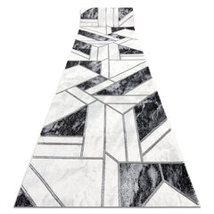 бегун EMERALD эксклюзивный 81953 гламур, стильный геометричес черный / бряный 70 cm цена и информация | Ковры | pigu.lt