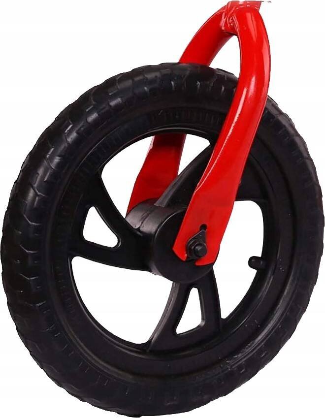 Balansinis dviratis Omna BB-01 12", raudonas цена и информация | Balansiniai dviratukai | pigu.lt