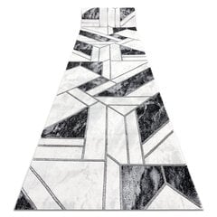 бегун EMERALD эксклюзивный 81953 гламур, стильный геометричес черный / бряный 100 cm цена и информация | Ковры | pigu.lt