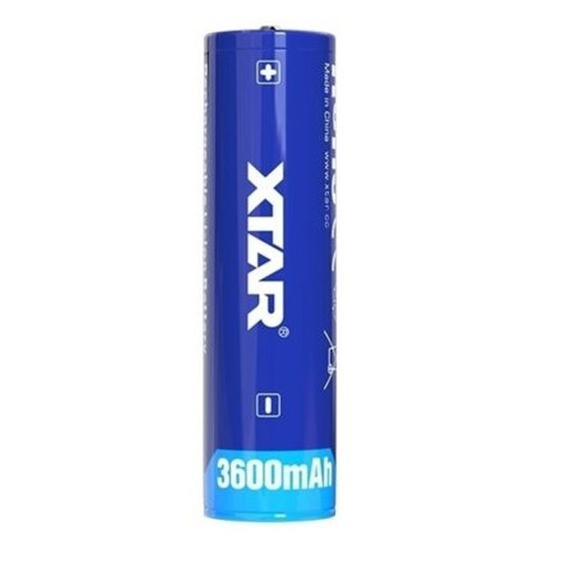 Akum. XTAR 18650-360PCM LI-Ion 3.7V 3600mAh 10A su apsauga kaina ir informacija | Elementai | pigu.lt