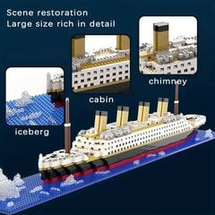 Мини-набор Smurf строительных блоков Титаник  цена и информация | Игрушки для мальчиков | pigu.lt