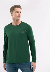 Marškinėliai vyrams Volcano, žali kaina ir informacija | Vyriški marškinėliai | pigu.lt