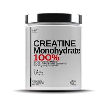 Kreatinas Prosportpharma Creatine Monohydrate, beskonis, 400 g kaina ir informacija | Kreatinas | pigu.lt