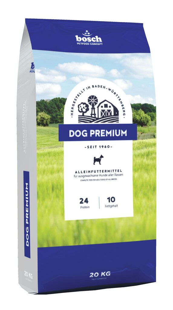 Bosch Petfood Dog-Premium suaugusiems šunims, 20kg цена и информация | Sausas maistas šunims | pigu.lt