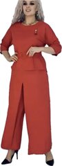 Kostiumėlis moterims Eva Line, raudonas kaina ir informacija | Kostiumėliai moterims | pigu.lt