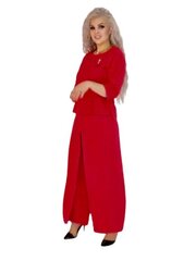 Kostiumėlis moterims Eva Line, raudonas kaina ir informacija | Kostiumėliai moterims | pigu.lt