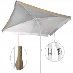 Зонт уличный Fluxar home, песочный цена и информация | Зонты, маркизы, стойки | pigu.lt
