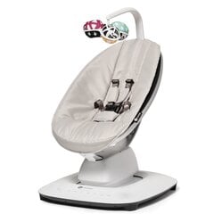 Elektroninės sūpynės 4MOMS Mamaroo 5, Classic Grey цена и информация | Шезлонги и качели | pigu.lt