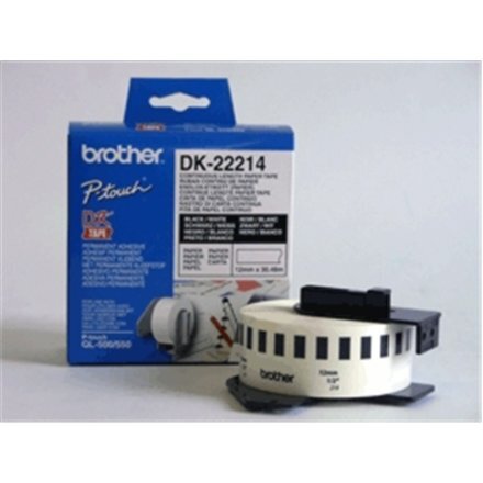Brother DK-22214 DK22214 kaina ir informacija | Spausdintuvų priedai | pigu.lt