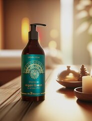 Plaukų šampūnas su argano aliejumi Blue Nature Argan Queen, 200 ml kaina ir informacija | Šampūnai | pigu.lt