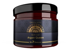 Argan Queen, Соль для ванн с аргановым маслом, Blue Nature, 600 г цена и информация | Масла, гели для душа | pigu.lt
