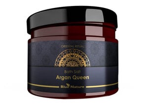 Vonios druska su argano aliejumi Blue Nature Argan Queen, 600 g kaina ir informacija | Dušo želė, aliejai | pigu.lt