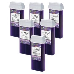 Vaško kasetė ItalWax Flex Wine, 6x100 ml kaina ir informacija | Depiliacijos priemonės | pigu.lt