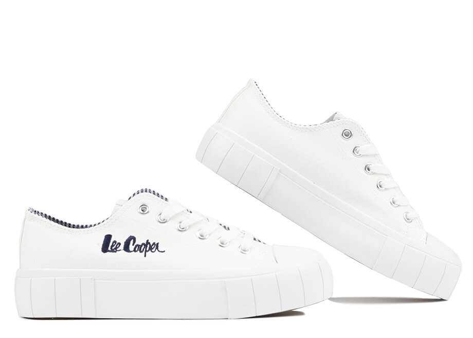 Sportiniai batai moterims Lee Cooper LCW-24-31-2743LA, balti цена и информация | Sportiniai bateliai, kedai moterims | pigu.lt