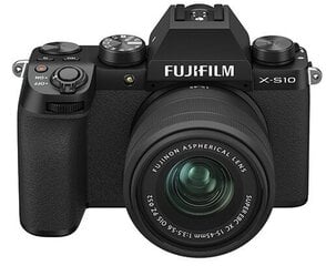 Товар с повреждением. Fujifilm X-S10 + 15-45mm Kit, черный цена и информация | Товары с повреждениями | pigu.lt