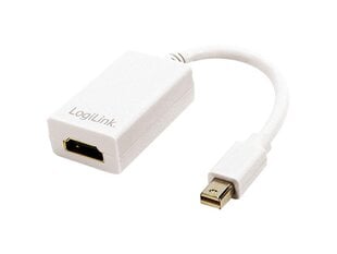 LogiLink Display Port - HDMI kaina ir informacija | Adapteriai, USB šakotuvai | pigu.lt