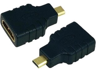 LogiLink HDMI A - Micro HDMI D kaina ir informacija | Adapteriai, USB šakotuvai | pigu.lt