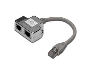 Adapteris Digitus RJ45 kaina ir informacija | Adapteriai, USB šakotuvai | pigu.lt