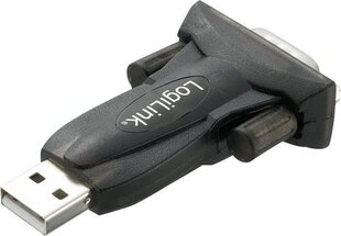 LogiLink - Adapter USB2.0 RS 9-pin kaina ir informacija | Adapteriai, USB šakotuvai | pigu.lt