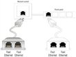 Delock - Adapter LAN 1xRJ45/2xRJ45 Ethernet цена и информация | Adapteriai, USB šakotuvai | pigu.lt