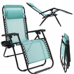 Lauko kėdė-gultas Fluxar home GL0047, žalias kaina ir informacija | Lauko kėdės, foteliai, pufai | pigu.lt