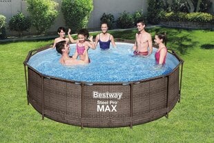 Baseinas Bestway 366x100 cm, be filtro цена и информация | Бассейны | pigu.lt