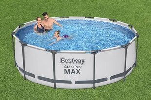 Baseinas Bestway Steel Pro MAX™ 366x100 cm, su filtru цена и информация | Бассейны | pigu.lt