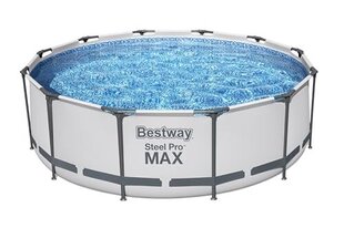 Baseinas Bestway Steel Pro MAX™ 366x100 cm, su filtru цена и информация | Бассейны | pigu.lt