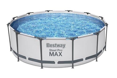 Baseinas Bestway Steel Pro MAX™ 366x100 cm, su filtru kaina ir informacija | Baseinai | pigu.lt