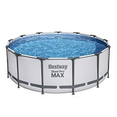 Baseinas Bestway® Steel Pro MAX 396x122 cm, su filtru цена и информация | Бассейны | pigu.lt