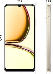 Realme C53 8/256GB DS 4G Champion Gold цена и информация | Мобильные телефоны | pigu.lt