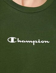 Mужская Футболка Champion 215315-GS561 зеленый 215315-GS561-XS цена и информация | Мужские футболки | pigu.lt